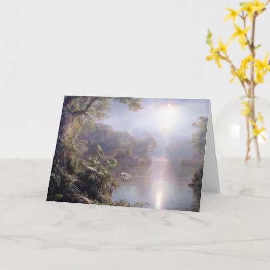 Frederic Church, De rivier van het leven, Kaart (Gele Bloem)