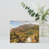 Frederic Church, Hart van de Andes, Briefkaart (Staand voorkant)