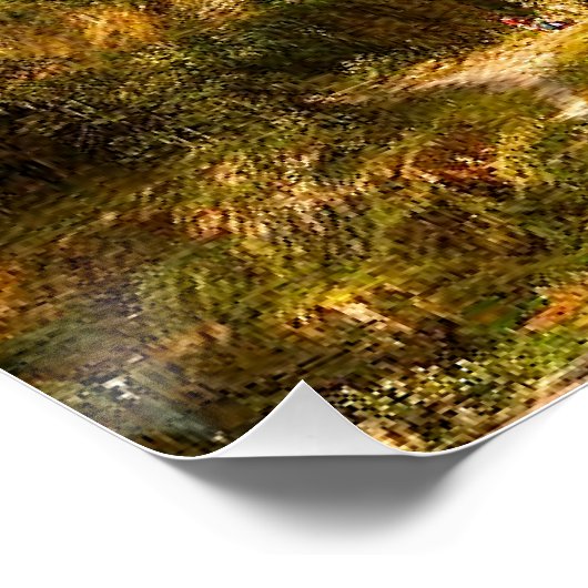 Frederic Church, Hart van de Andes, Perfect Poster (Hoek)