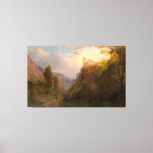 FREDERIC E. CHURCH Het klooster van San Pedro 1879 Canvas Afdruk (Voorkant)