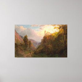 FREDERIC E. CHURCH Het klooster van San Pedro 1879 Canvas Afdruk