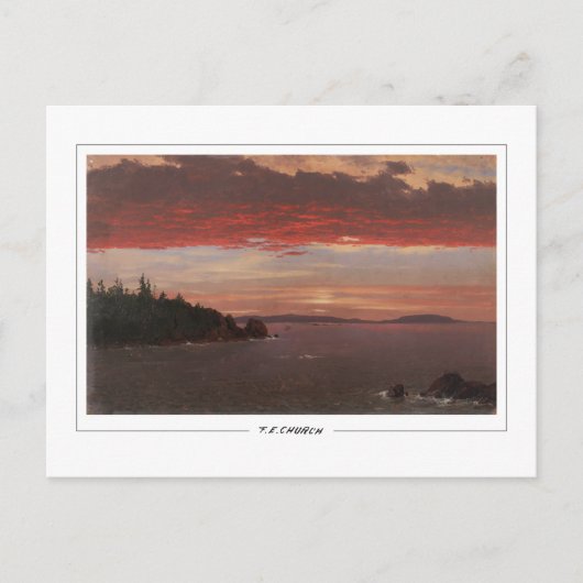 Frederic Edwin Church #416 - Fijne Kunst Briefkaart (Voorkant)