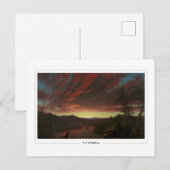 Frederic Edwin Church #423 - Fijne Kunst Briefkaart (Voorkant / Achterkant)