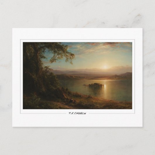 Frederic Edwin Church #538 - Fine Art Briefkaart (Voorkant)