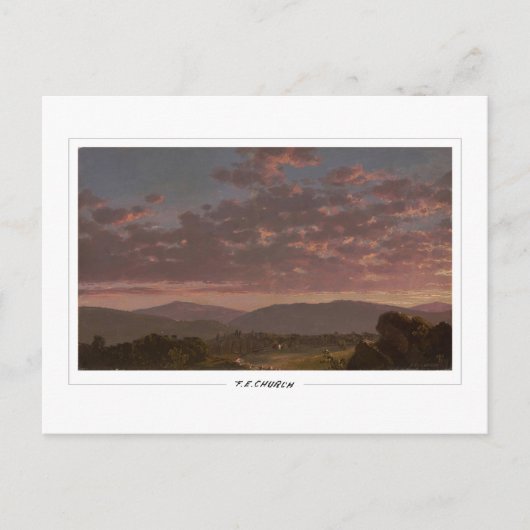 Frederic Edwin Church #605 - Fijne Kunst Briefkaart (Voorkant)