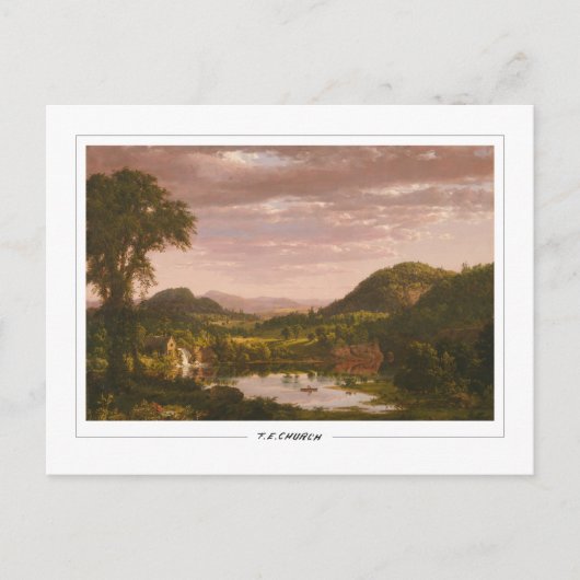 Frederic Edwin Church #664 - Fine Art Briefkaart (Voorkant)
