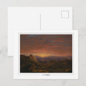 Frederic Edwin Church #764 - Fijne Kunst Briefkaart (Voorkant / Achterkant)