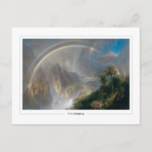 Frederic Edwin Church #855 - Fijne Kunst Briefkaart (Voorkant)