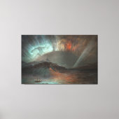 FREDERIC EDWIN CHURCH - AURORA BOREALIS - 1865 CANVAS AFDRUK (Voorkant)