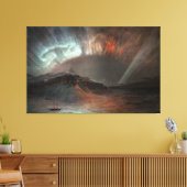 Frederic Edwin Church - Aurora Borealis  Canvas Afdruk (Insitu (Woonkamer))