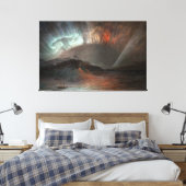 Frederic Edwin Church - Aurora Borealis  Canvas Afdruk (Insitu (Slaapkamer))