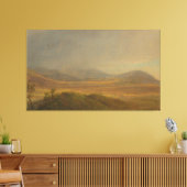 Frederic Edwin Church - Berglandschap Canvas Afdruk (Insitu (Woonkamer))