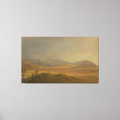 Frederic Edwin Church - Berglandschap Canvas Afdruk (Voorkant)