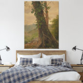 Frederic Edwin Church - Boomstam Canvas Afdruk (Insitu (Slaapkamer))