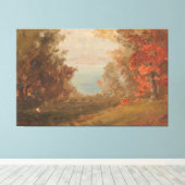 Frederic Edwin Church - Boslandschap Canvas Afdruk (Insitu (Houten vloer))
