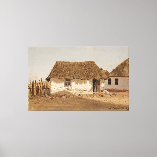Frederic Edwin Church - Colombia, Barranquilla Canvas Afdruk (Voorkant)