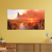 FREDERIC EDWIN CHURCH - COTOPAXI - 1862 - CANVAS AFDRUK (Insitu (Woonkamer))