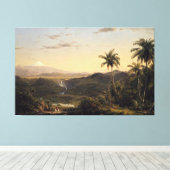 Frederic Edwin Church - Cotopaxi  Canvas Afdruk (Insitu (Houten vloer))