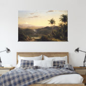 Frederic Edwin Church - Cotopaxi  Canvas Afdruk (Insitu (Slaapkamer))