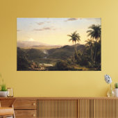 Frederic Edwin Church - Cotopaxi  Canvas Afdruk (Insitu (Woonkamer))