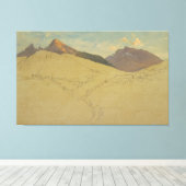 Frederic Edwin Church - De Watzmann, nabij Berchte Canvas Afdruk (Insitu (Houten vloer))