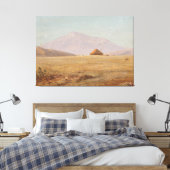 Frederic Edwin Church - Ecuador, mountain plate Canvas Afdruk (Insitu (Slaapkamer))