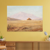 Frederic Edwin Church - Ecuador, mountain plate Canvas Afdruk (Insitu (Woonkamer))
