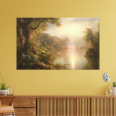 FREDERIC EDWIN CHURCH - EL RIO DE LUZ - 1877 - CANVAS AFDRUK (Insitu (Woonkamer))
