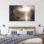 Frederic Edwin Church - El Rio de Luz Canvas Afdruk (Insitu (Slaapkamer))