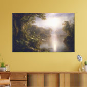 Frederic Edwin Church - El Rio de Luz Canvas Afdruk (Insitu (Woonkamer))
