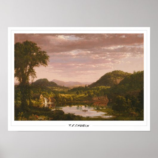 Frederic Edwin Church Fijne Kunst #664 Poster (Voorkant)