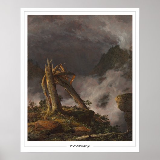 Frederic Edwin Church Fine Art #2 Poster (Voorkant)