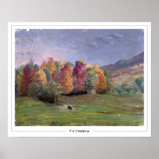 Frederic Edwin Church Fine Art #694 Poster (Voorkant)