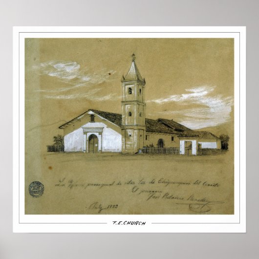 Frederic Edwin Church Fine Art #755 Poster (Voorkant)