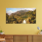 Frederic Edwin Church - Hart van de Andes Canvas Afdruk (Insitu (Woonkamer))
