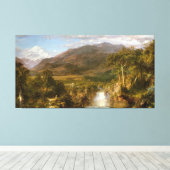 Frederic Edwin Church - Hart van de Andes Canvas Afdruk (Insitu (Houten vloer))