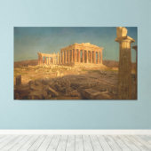Frederic Edwin Church - Het Parthenon Canvas Afdruk (Insitu (Houten vloer))