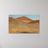 Frederic Edwin Church - Heuvellandschap, herfst Canvas Afdruk (Voorkant)