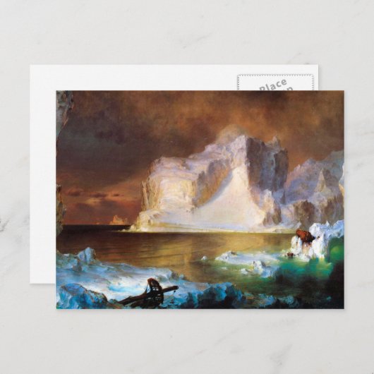 Frederic Edwin Church - Iceberg Briefkaart (Voorkant / Achterkant)