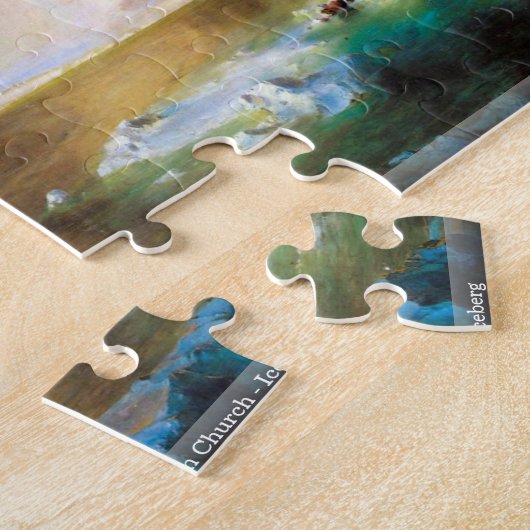 Frederic Edwin Church - Iceberg-puzzle Legpuzzel (Zijkant)