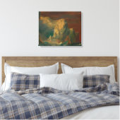 Frederic Edwin Church - Ijsberg Fantasie Canvas Afdruk (Insitu (Slaapkamer))