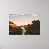 Frederic Edwin Church - Lagere Waterval, Rochester Canvas Afdruk (Voorkant)