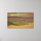 Frederic Edwin Church - Landschap van de Hudsonval Canvas Afdruk (Voorkant)