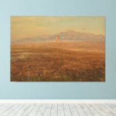 Frederic Edwin Church - Mexicaans landschap Canvas Afdruk (Insitu (Houten vloer))