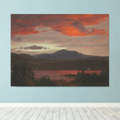 Frederic Edwin Church - Mount Katahdin vanuit het Canvas Afdruk (Insitu (Houten vloer))