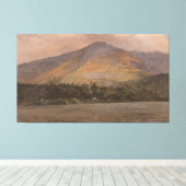 Frederic Edwin Church - Mt. Katadhin, tonen Canvas Afdruk (Insitu (Houten vloer))