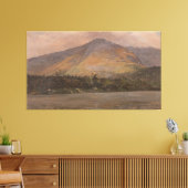 Frederic Edwin Church - Mt. Katadhin, tonen Canvas Afdruk (Insitu (Woonkamer))
