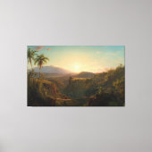 Frederic Edwin Church - Pichincha Canvas Afdruk (Voorkant)