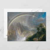 Frederic Edwin Church - regenseizoen in de Tropiek Briefkaart (Voorkant / Achterkant)