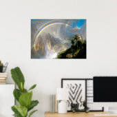 Frederic Edwin Church - regenseizoen in de Tropiek Poster (Thuiskantoor)